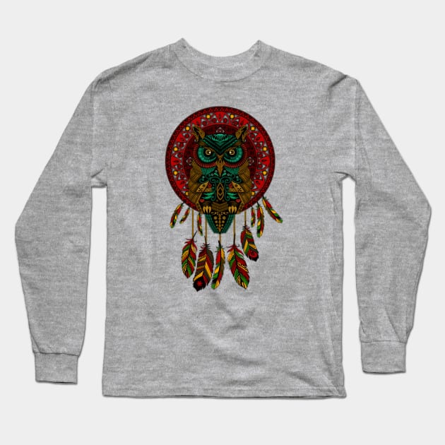 OwL Dream Catcher Long Sleeve T-Shirt by Dezigner007